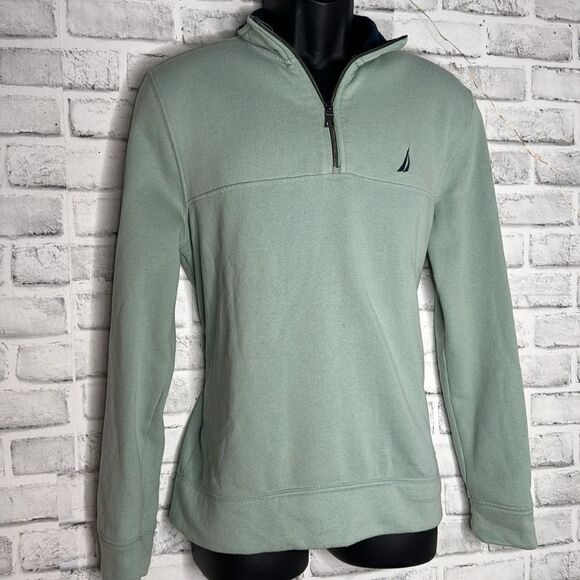 Nautica Half Zip Pullover Sweatshirt Size Small - Picture 1 of 6